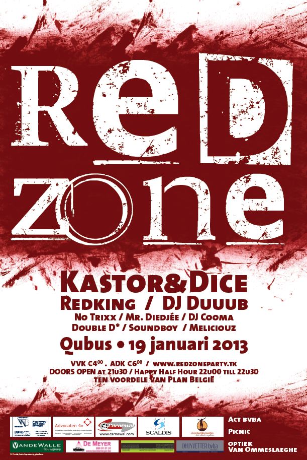 REDZONE affiche op 19/01/2013